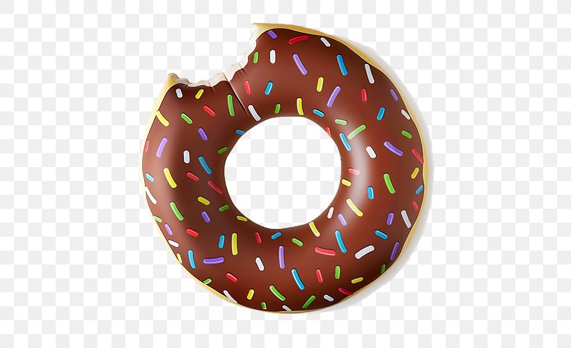 Donuts Chocolate Frosting & Icing Swimming Pool Swimming Float, PNG, 500x500px, Donuts, Chocolate, Drink, Food, Frosting Icing Download Free
