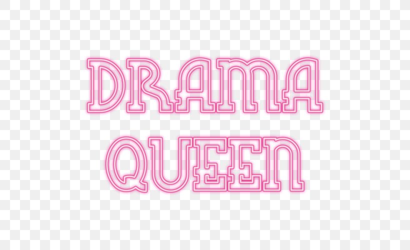 Drama Queen Logo T-shirt, PNG, 500x500px, Drama, Area, Brand, Internet Meme, Logo Download Free