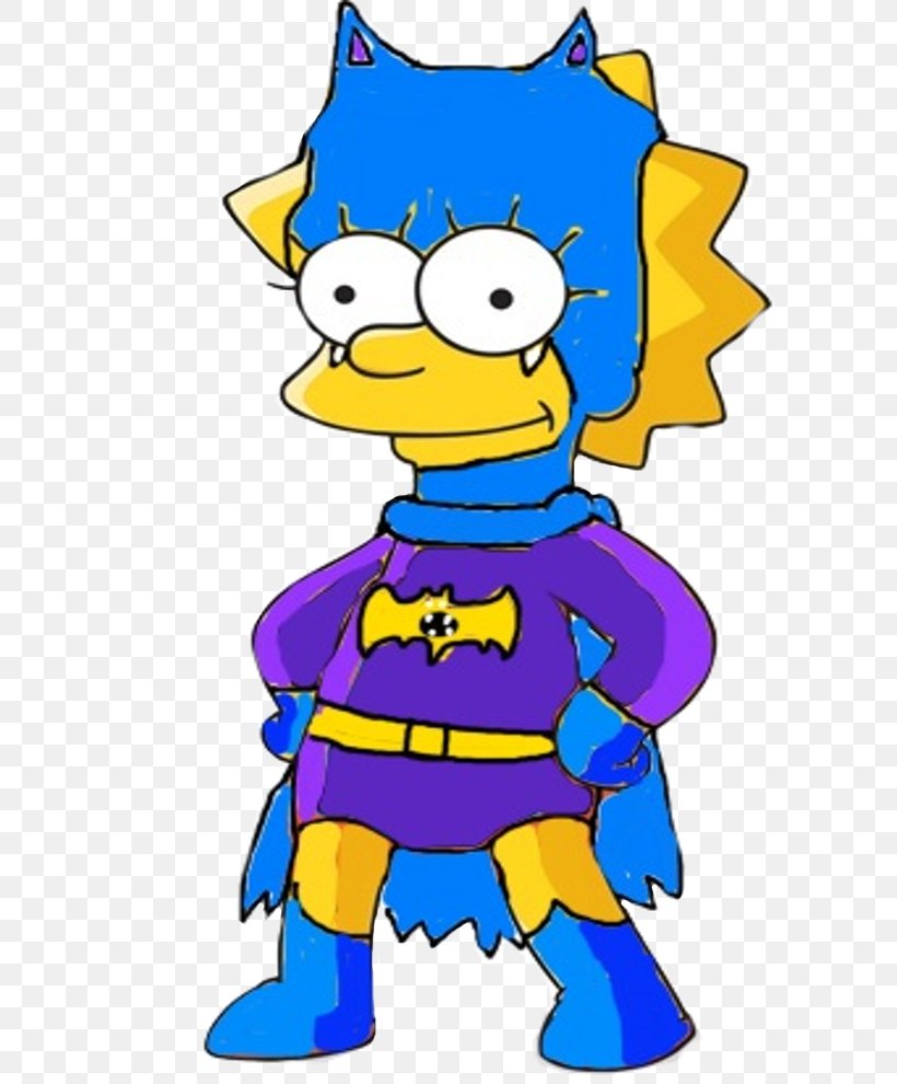 Lisa Simpson Bart Simpson Milhouse Van Houten Chief Wiggum Batgirl, PNG, 782x990px, Lisa Simpson, Art, Artwork, Bart Simpson, Batgirl Download Free