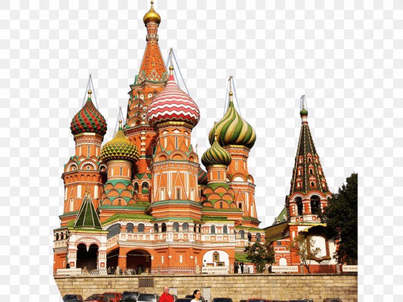 Saint Basil's Cathedral Red Square Moscow Kremlin GUM Church Of The Savior On Blood, PNG, 850x638px, Red Square, Building, Byzantine Architecture, Cathedral, Chinese Architecture Download Free