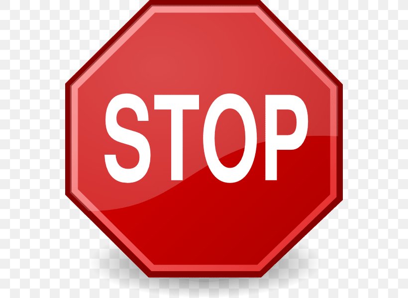 Stop Sign Royalty-free Clip Art, PNG, 558x599px, Stop Sign, Area, Brand, Logo, Red Download Free
