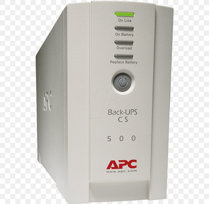 APC Smart-UPS Schneider Electric APC Back-UPS ES 700 405.00 UPS UPS APC Back-UPS CS 500 APC By Schneider Electric, PNG, 800x800px, Ups, Apc By Schneider Electric, Apc Smartups, Backup, Computer Component Download Free