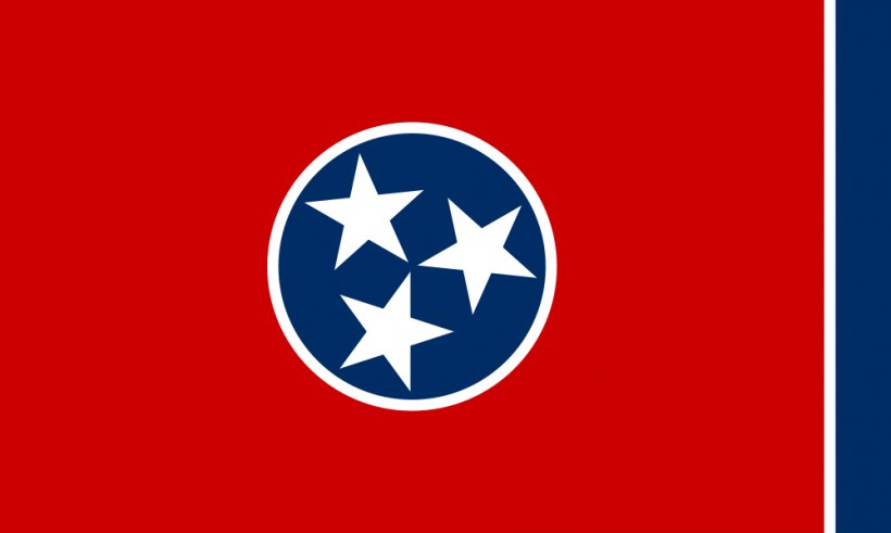 Flag Of Tennessee Flag Of The United States, PNG, 1000x600px, Tennessee, Area, Blue, Brand, Flag Download Free