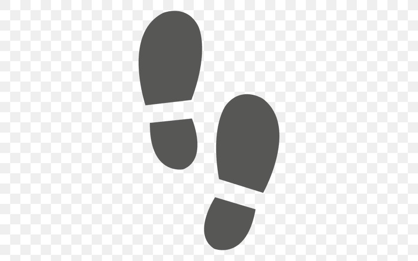 Shoe Footprint New Balance Sneakers, PNG, 512x512px, Shoe, Animal Track, Black, Black And White, Boot Download Free