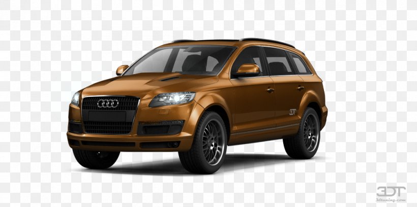 Audi Q7 City Car Luxury Vehicle, PNG, 1004x500px, Audi Q7, Alloy Wheel, Audi, Auto Part, Automotive Design Download Free