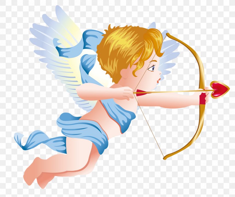 Cupids Bow Angel Clip Art, PNG, 1001x842px, Watercolor, Cartoon, Flower, Frame, Heart Download Free