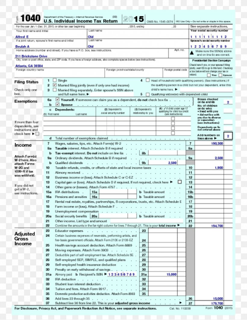 Irs 1040 Form : IRS 1040 Form Template - Create and Fill Online - Tax ...