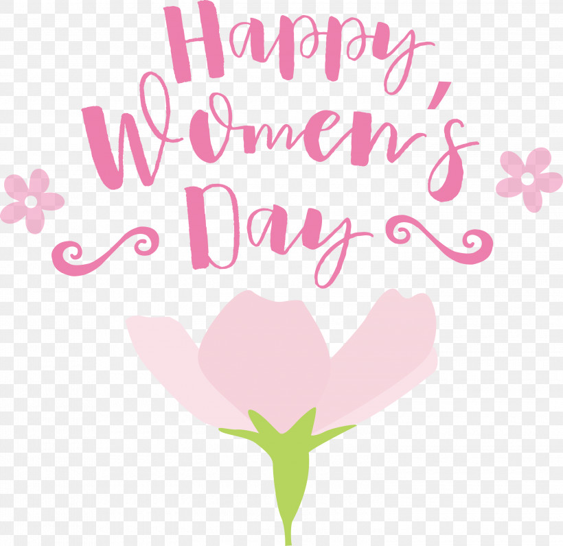 Happy Womens Day Womens Day, PNG, 3000x2914px, Happy Womens Day, Biology, Floral Design, Geometry, Line Download Free