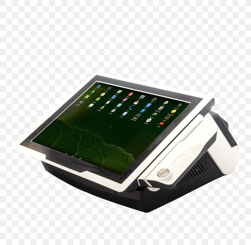 Point Of Sale Sales Printer Touchscreen Computer, PNG, 800x800px, Point Of Sale, Automation, Barcode, Barcode Scanners, Cash Register Download Free