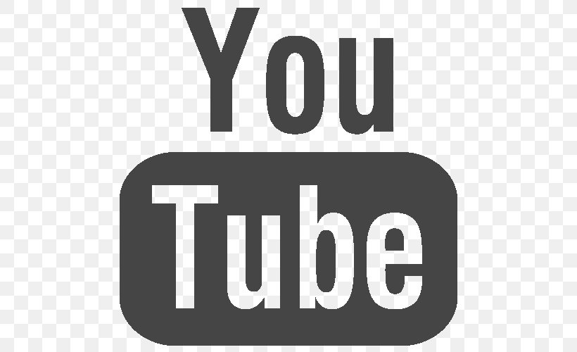 YouTube Social Media Blog Video Social Networking Service, PNG, 500x500px, Youtube, Advertising, Area, Black And White, Blog Download Free