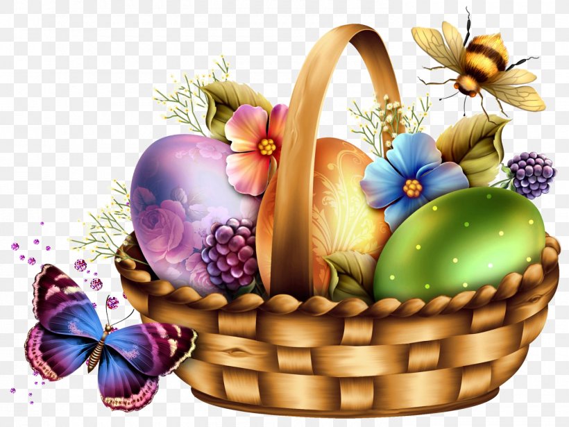 Easter Bunny Easter Egg Clip Art, PNG, 1480x1111px, Easter Bunny, Basket, Butterfly, Craft, Easter Download Free