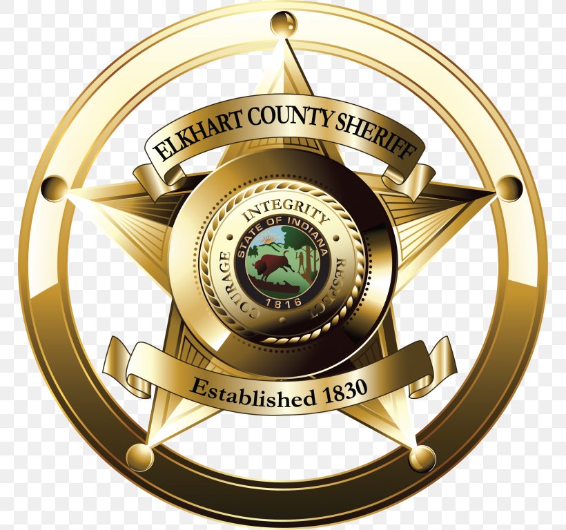Elkhart County Sheriff's Department Police, PNG, 768x768px, Elkhart, Badge, Brand, Elkhart County Indiana, Emblem Download Free