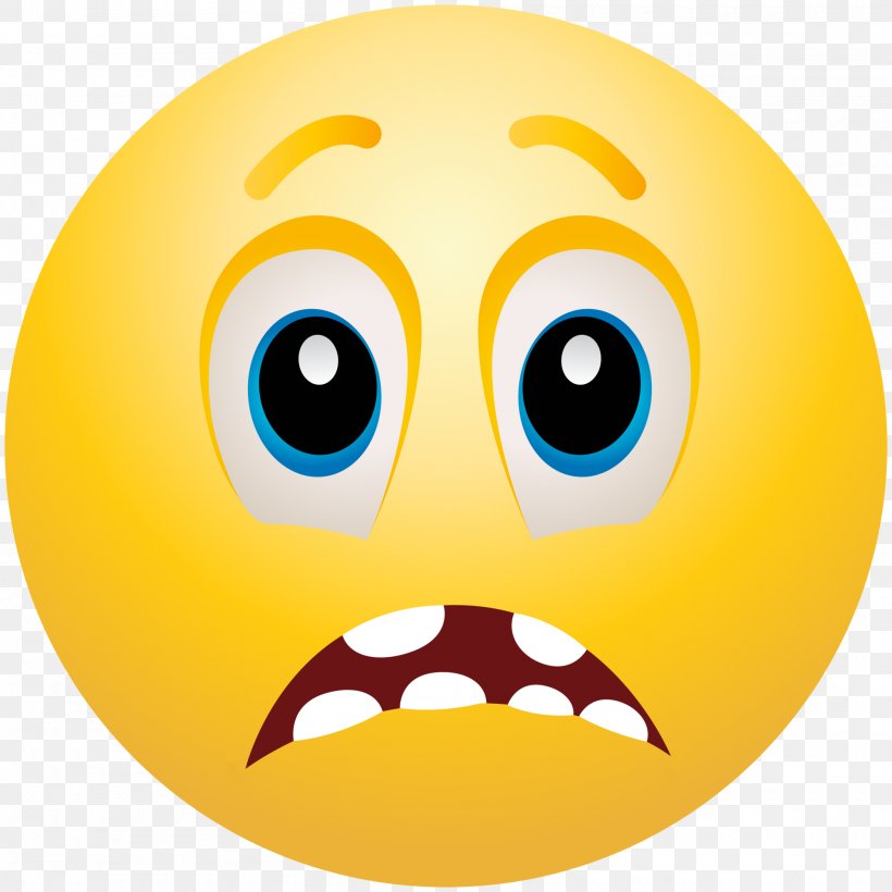 Emoticon Smiley Emoji Fear Clip Art, PNG, 2000x2000px, Emoticon, Emoji, Emotion, Face, Facial Expression Download Free