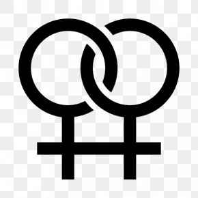 Symbol - Gender Symbol LGBT Symbols Heart Female PNG
