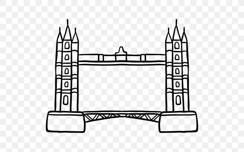 London Bridge, PNG, 512x512px, Tower Bridge, Area, Black And White, Furniture, Home Fencing Download Free