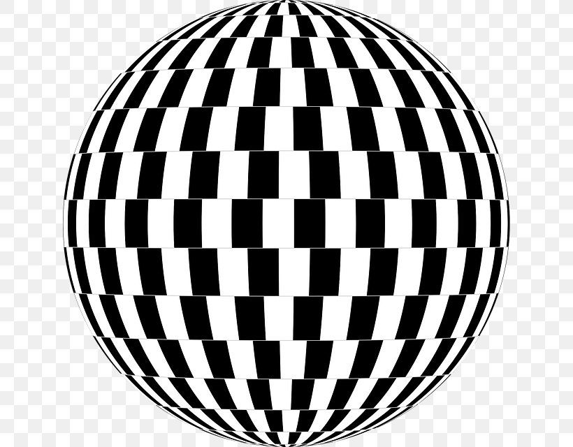 Optical Illusion Optics Müller-Lyer Illusion, PNG, 640x640px, Optical Illusion, Ball, Black And White, Illusion, Monochrome Download Free