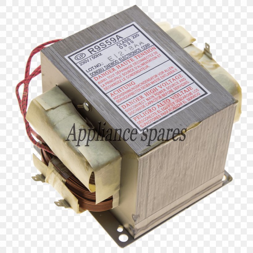 Transformer Microwave Ovens Home Appliance LG Corp, PNG, 1772x1772px, Transformer, Current Transformer, Daewoo, Electric Potential Difference, Electronic Component Download Free