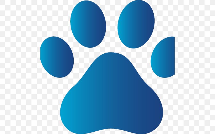 Dog Paw Clip Art, PNG, 512x512px, Dog, Aqua, Autocad Dxf, Azure, Blue Download Free