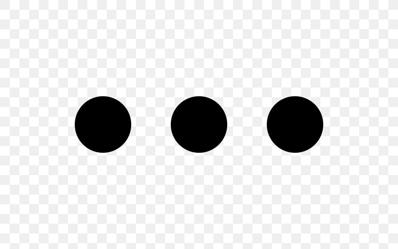 Dots Download, PNG, 512x512px, Dots, Black, Black And White, Button, Flat Design Download Free