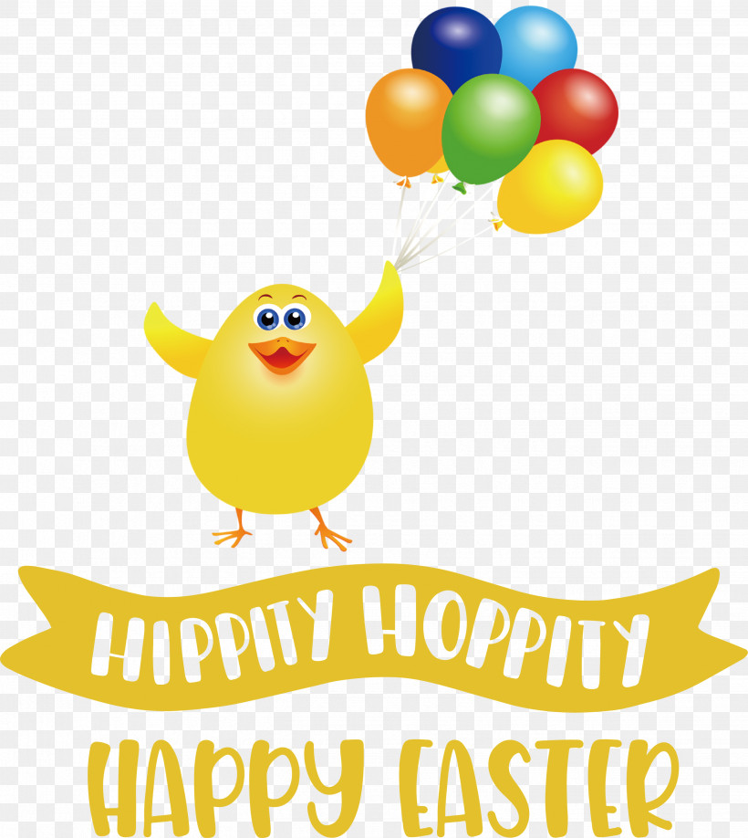 Happy Easter Day, PNG, 2679x3000px, Happy Easter Day, Balloon, Beak, Geometry, Happiness Download Free