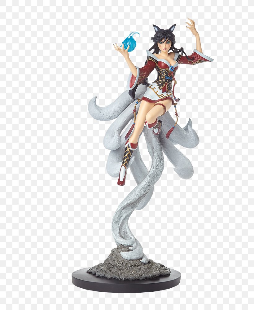League Of Legends Riot Games Statue Figurine Ahri, PNG, 805x1000px, Watercolor, Cartoon, Flower, Frame, Heart Download Free