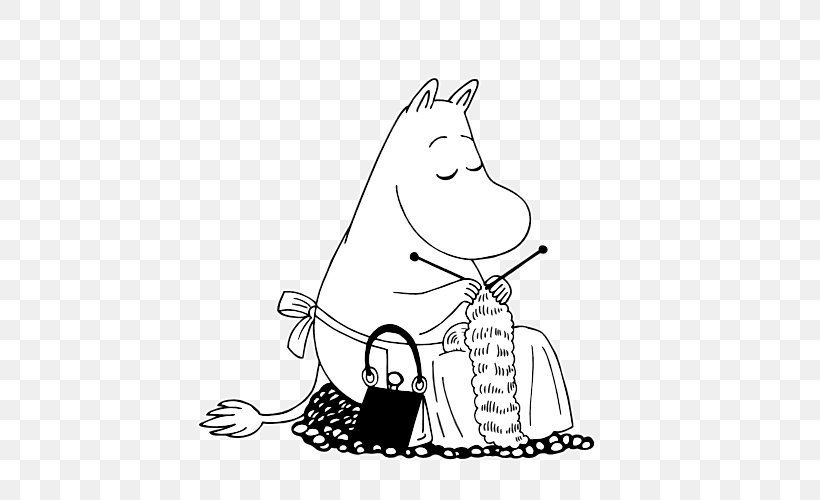 Moomintroll Snork Maiden Moominmamma Moominvalley Moomins, PNG, 500x500px, Watercolor, Cartoon, Flower, Frame, Heart Download Free