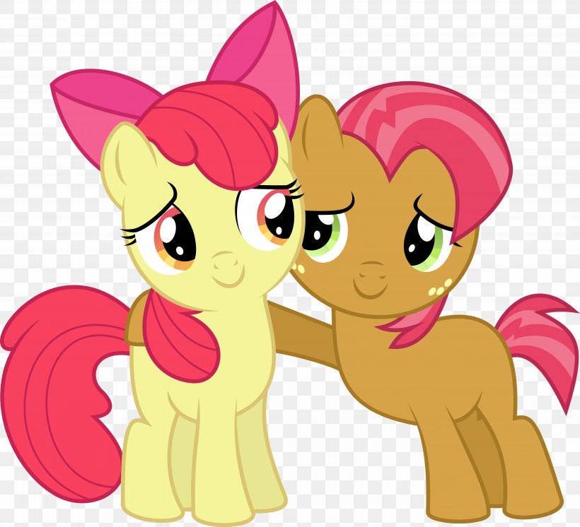 Pony Apple Bloom Applejack Horse Art, PNG, 6514x5933px, Watercolor, Cartoon, Flower, Frame, Heart Download Free