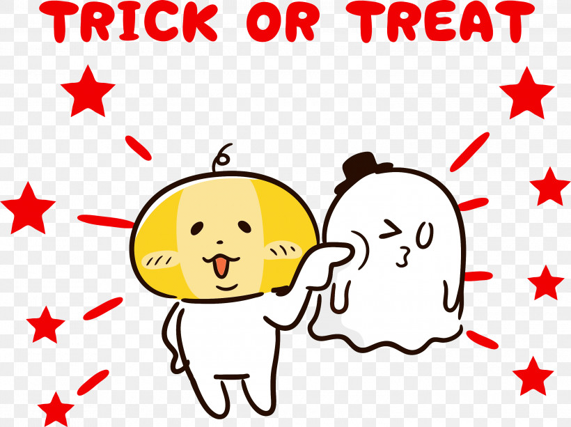 Trick OR Treat Happy Halloween, PNG, 3000x2243px, Trick Or Treat, Caricature, Cartoon, Croquis, Doodle Download Free