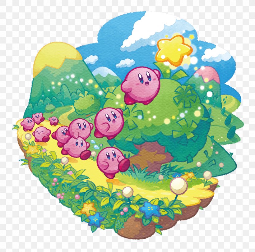 Kirby Mass Attack Kirby: Squeak Squad Kirby's Epic Yarn Kirby: Canvas Curse, PNG, 1600x1584px, Kirby Mass Attack, Art, Baby Toys, Easter Egg, King Dedede Download Free