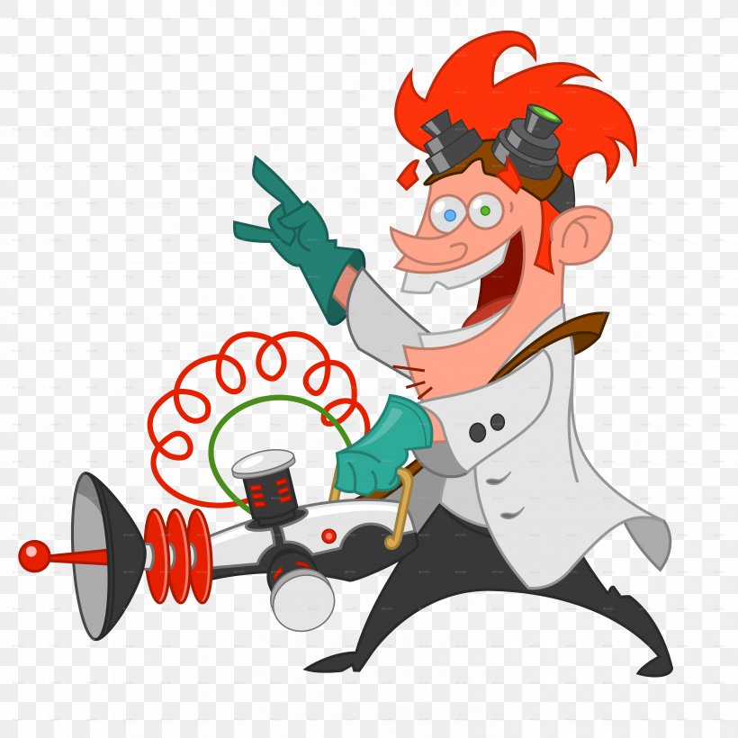 Mad Scientist Royalty-free, PNG, 6000x6000px, Mad Scientist, Art, Cartoon, Fictional Character, Photography Download Free