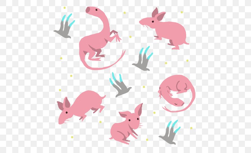 Rat Mouse Hare Easter Bunny Dog, PNG, 500x500px, Rat, Canidae, Carnivora, Carnivoran, Cartoon Download Free