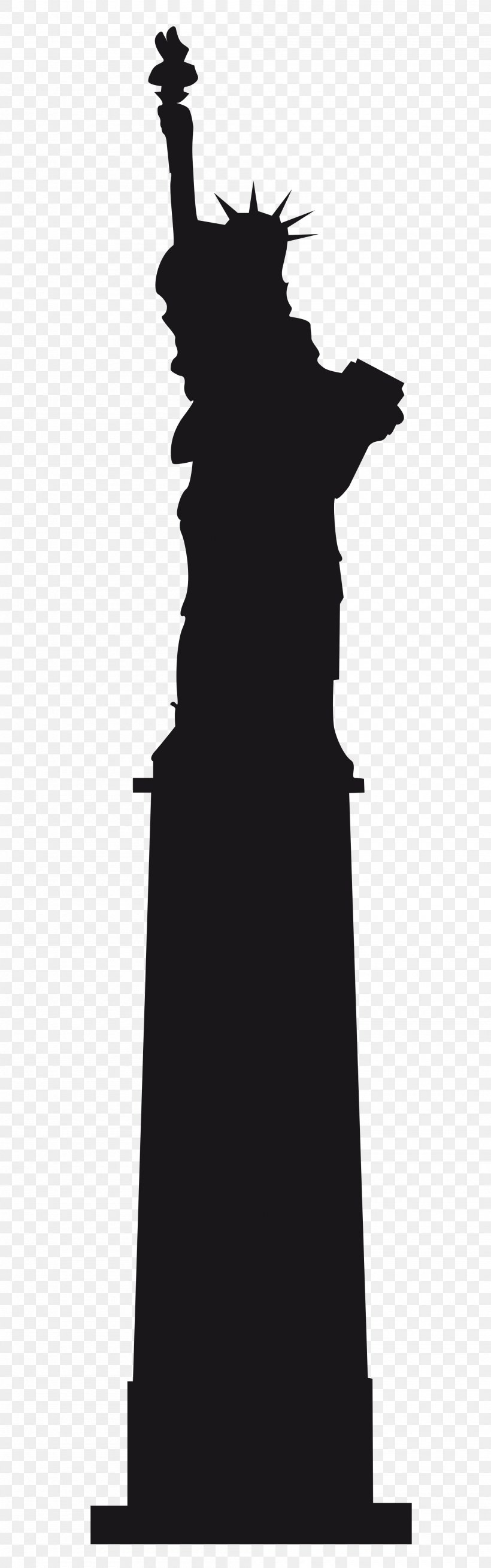 Statue Of Liberty Paris Silhouette, PNG, 2000x6388px, Statue Of Liberty, Black, Black And White, English, Liberty Island Download Free