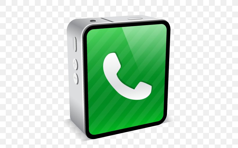 IPhone 4 Telephone Icon Design, PNG, 512x512px, Iphone 4, Brand, Electronics, Green, Icon Design Download Free