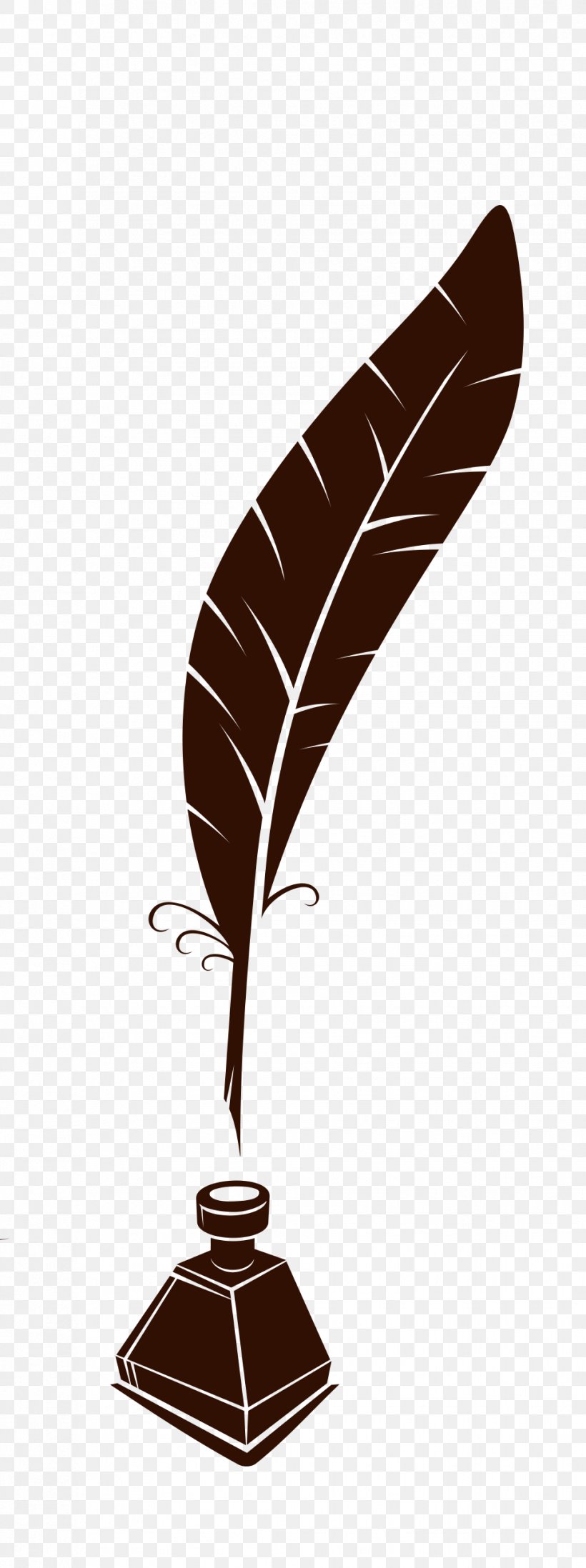 Paper Quill Feather Pen, PNG, 968x2592px, Paper, Calligraphy, Chocolate, Feather, Food Download Free