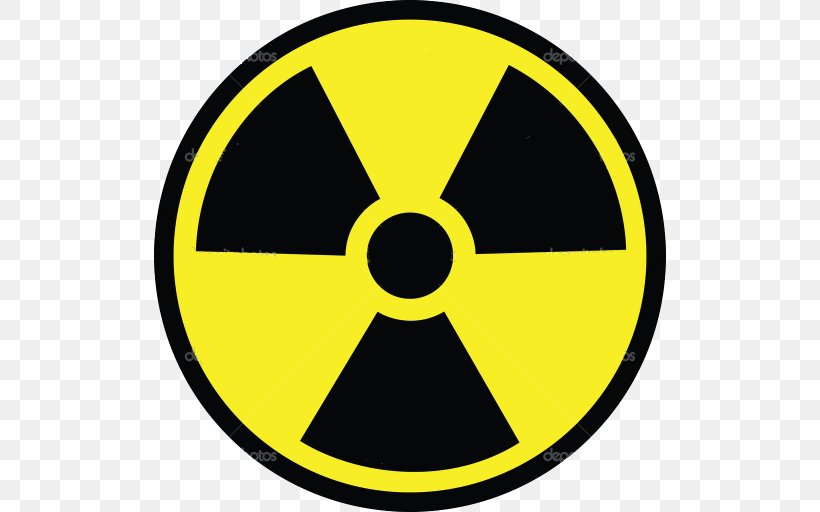 Radioactive Decay Radiation Hazard Symbol, PNG, 512x512px, Radioactive Decay, Area, Biological Hazard, Hazard Symbol, Ionizing Radiation Download Free