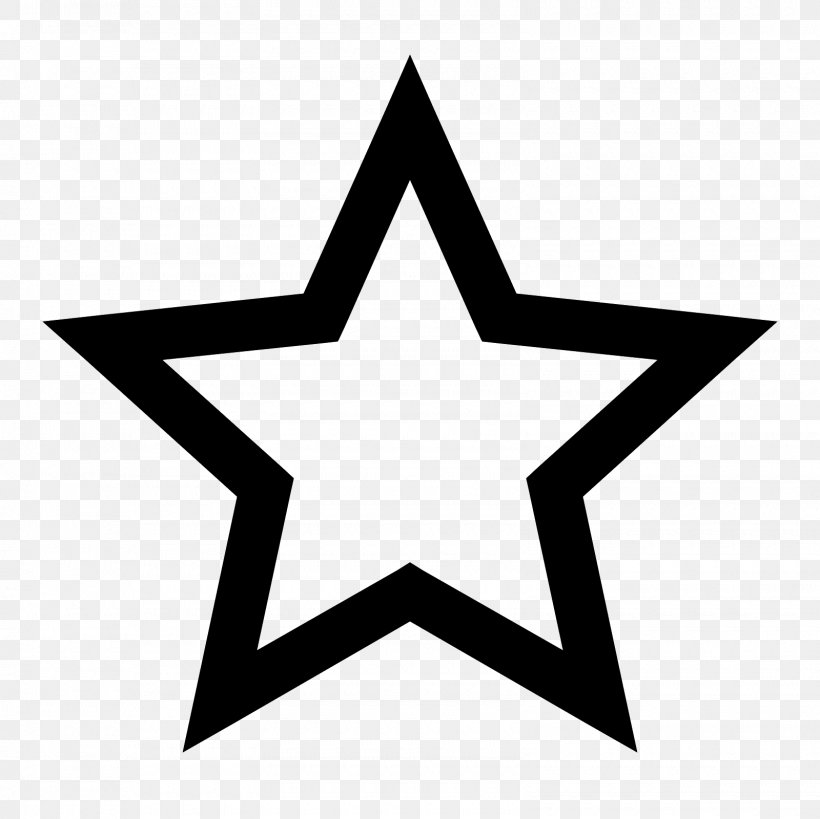 Star Clip Art, PNG, 1600x1600px, Star, Area, Black And White, Fivepointed Star, Point Download Free