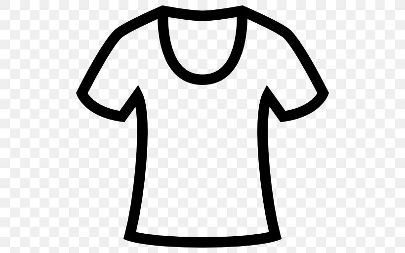 T-shirt Clothing Sweater Polo Shirt, PNG, 512x512px, Tshirt, Black, Black And White, Clothing, Collar Download Free