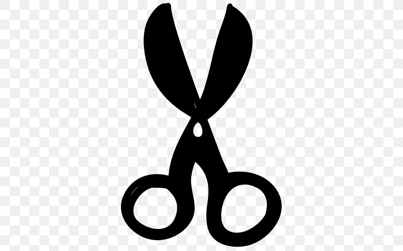 Symbol Scissors, PNG, 512x512px, Symbol, Artwork, Black, Black And White, Cutting Hair Download Free