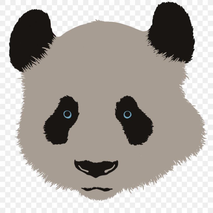 Giant Panda Bear Cat Clip Art, PNG, 1024x1024px, Watercolor, Cartoon, Flower, Frame, Heart Download Free