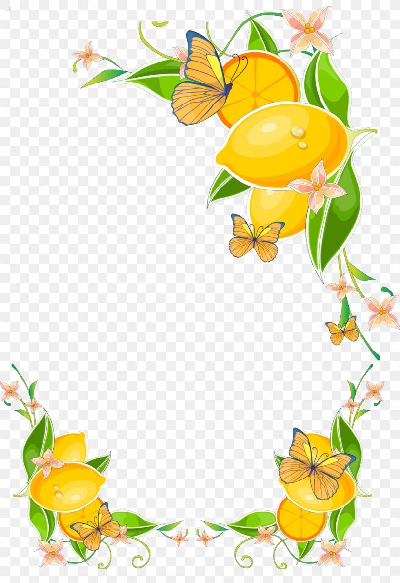 Lemon Stock Photography Clip Art, PNG, 1000x1457px, Lemon, Branch, Color, Flora, Floral Design Download Free
