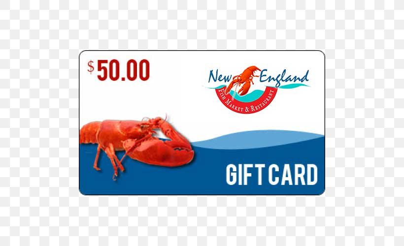 Lobster New England Fish Market & Restaurant Seafood, PNG, 500x500px, Lobster, Advertising, Animal Source Foods, Area, Brand Download Free