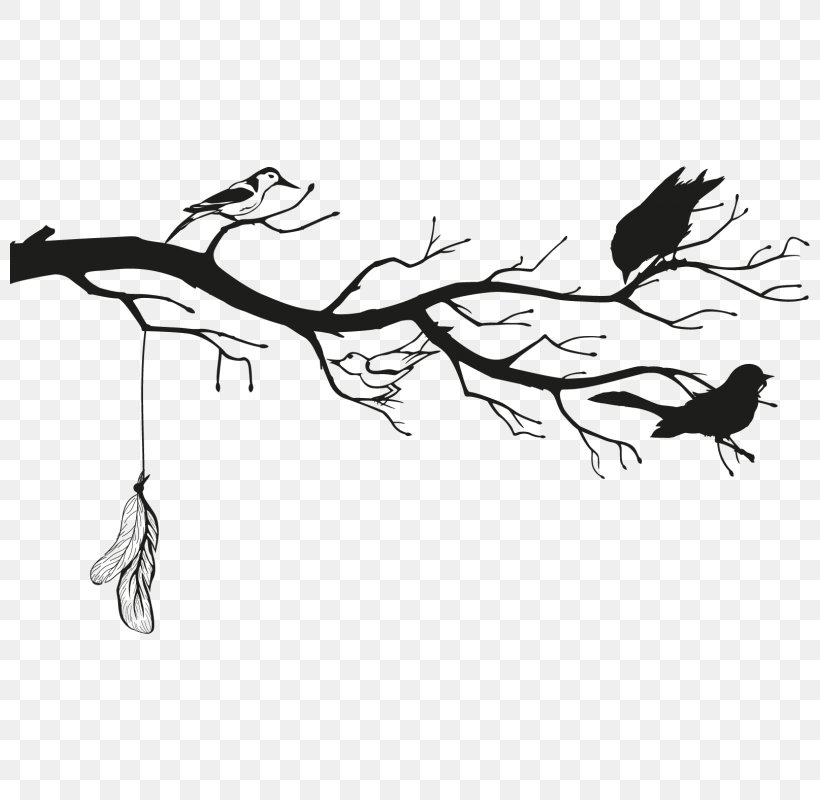 Vector Graphics Royalty-free Illustration Stock Photography Desktop Wallpaper, PNG, 800x800px, Royaltyfree, Bird, Blackandwhite, Branch, Crane Download Free