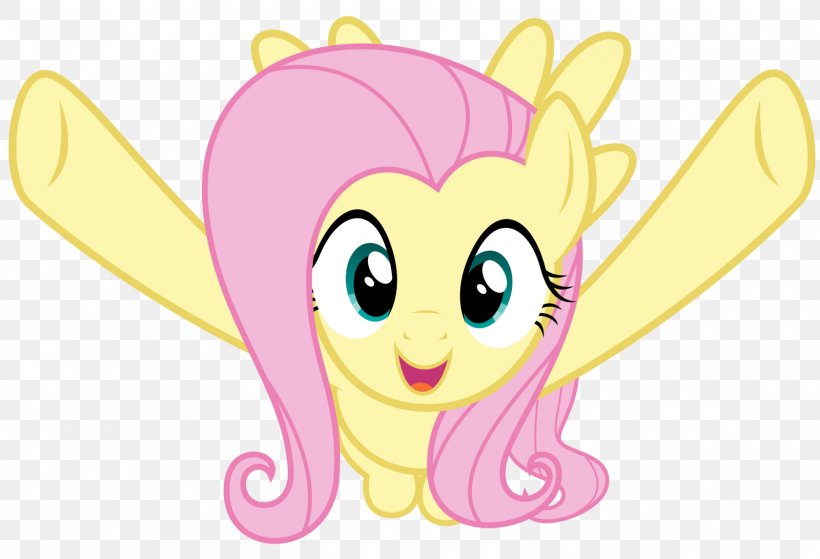 Fluttershy Pinkie Pie Pony Applejack Rainbow Dash, PNG, 1600x1091px, Watercolor, Cartoon, Flower, Frame, Heart Download Free
