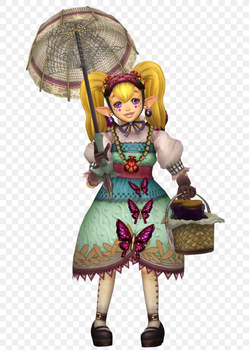 Hyrule Warriors The Legend Of Zelda: Twilight Princess Princess Zelda Link The Legend Of Zelda: Ocarina Of Time, PNG, 691x1155px, Hyrule Warriors, Costume, Costume Design, Doll, Fictional Character Download Free
