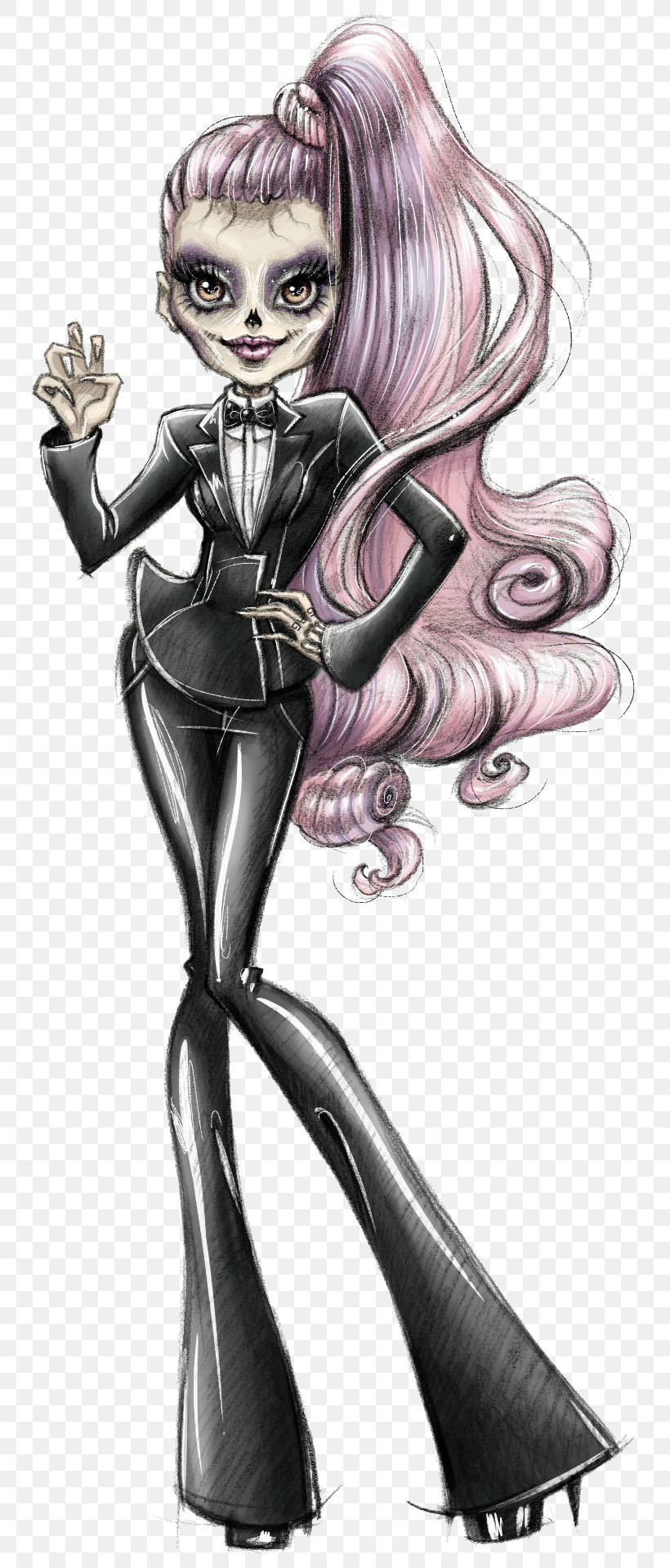 Ghoul Monster High Doll Toy, PNG, 770x1919px, Watercolor, Cartoon, Flower, Frame, Heart Download Free