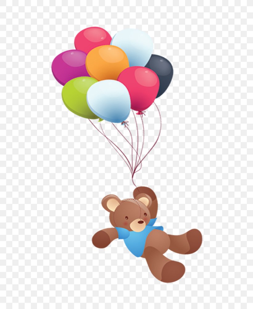 Bear Balloon, PNG, 600x1000px, Watercolor, Cartoon, Flower, Frame, Heart Download Free
