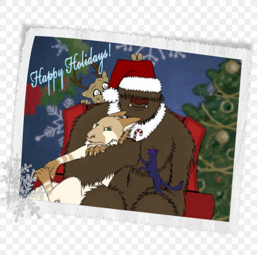 Christmas Ornament Santa Claus Animal, PNG, 896x892px, Christmas Ornament, Animal, Christmas, Christmas Decoration, Fictional Character Download Free
