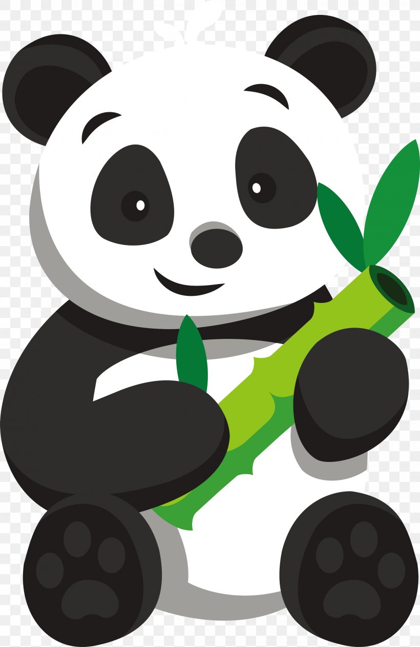 Giant Panda Panda House Restaurant Bear Clip Art, PNG, 2059x3171px, Watercolor, Cartoon, Flower, Frame, Heart Download Free