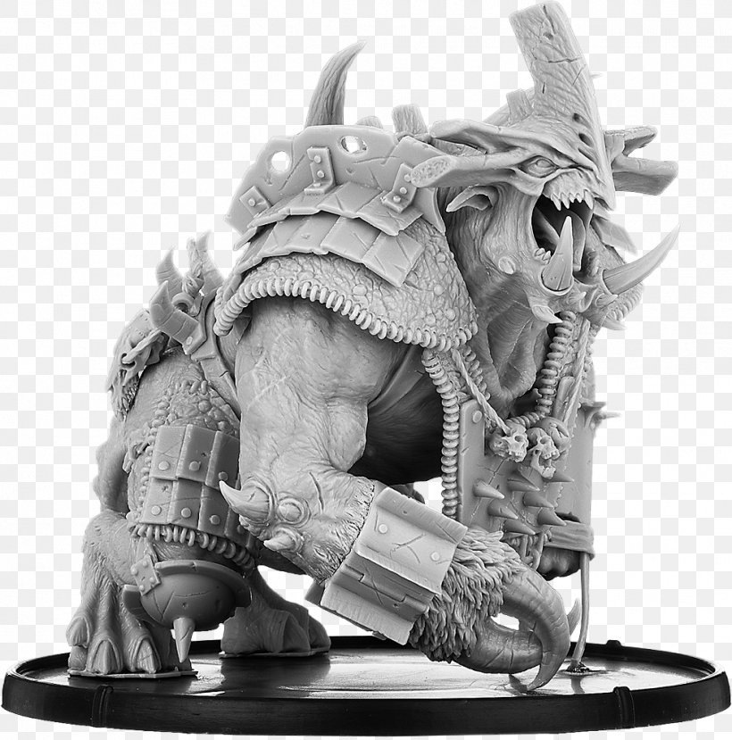 Miniature Figure Blood Bowl Warhammer 40,000 Miniature Wargaming Figurine, PNG, 989x1000px, Miniature Figure, Black And White, Blood Bowl, Confrontation, Dungeons Dragons Download Free