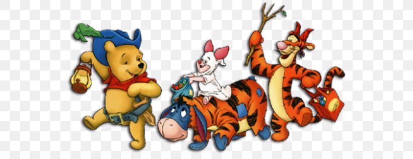 Tigger Piglet Winnie-the-Pooh Eeyore Halloween, PNG, 574x316px, Tigger, Art, Carnivoran, Cartoon, Character Download Free
